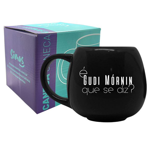 Caneca free life good morning 340 ml - Dynasty - Canecas - Magazine Luiza