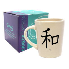 CANECA DROP NATURAL 270ML - KANJI PAZ