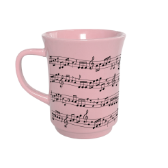 CANECA AMERICANA ROSA 190ML - MUSICAL