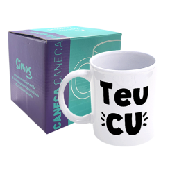 CANECA 300ML - TEU CU - GROSSERIA