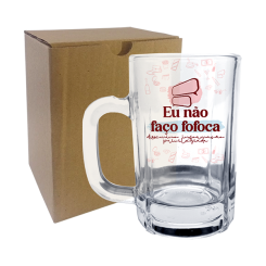 CANECO DE CHOPP 300ML - PRONTO, FALEI! - FOFOCA