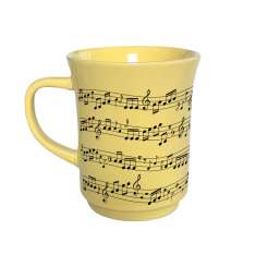 CANECA AMERICANA AMARELA 190ML - MUSICAL