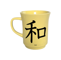 CANECA AMERICANA AMARELA 190ML - KANJI PAZ