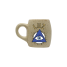 CANECA ARREDONDADA NATURAL 100ML C/ CX - OLHO GREGO - LUZ