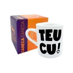 CANECA 120ML - TEU CU - CARINHO