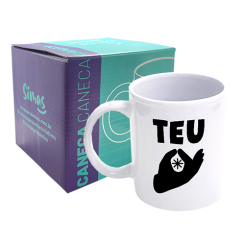 CANECA 300ML - TEU CU - GESTO