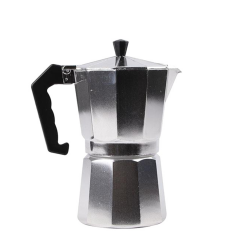 CAFETEIRA ITALIANA METAL MOKA PRATA  200ML