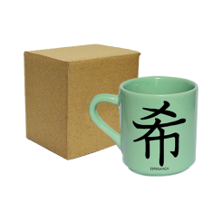 XÍCARA DE CAFÉ VERDE 50ML - KANJI ESPERANÇA