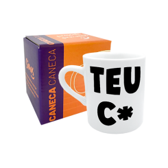 CANECA 120ML - TEU CU - ASTERISCO