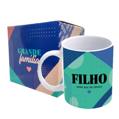 CANECA 300ML - GRANDE FAMÍLIA - FILHO