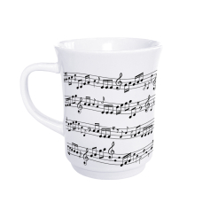 CANECA AMERICANA BRANCA 190ML - MUSICAL