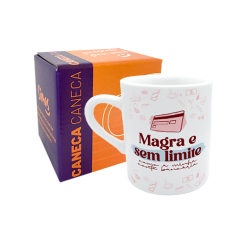 CANECA 120ML - PRONTO, FALEI! - MAGRA