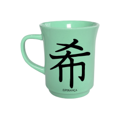 CANECA AMERICANA VERDE 190ML - KANJI ESPERANÇA